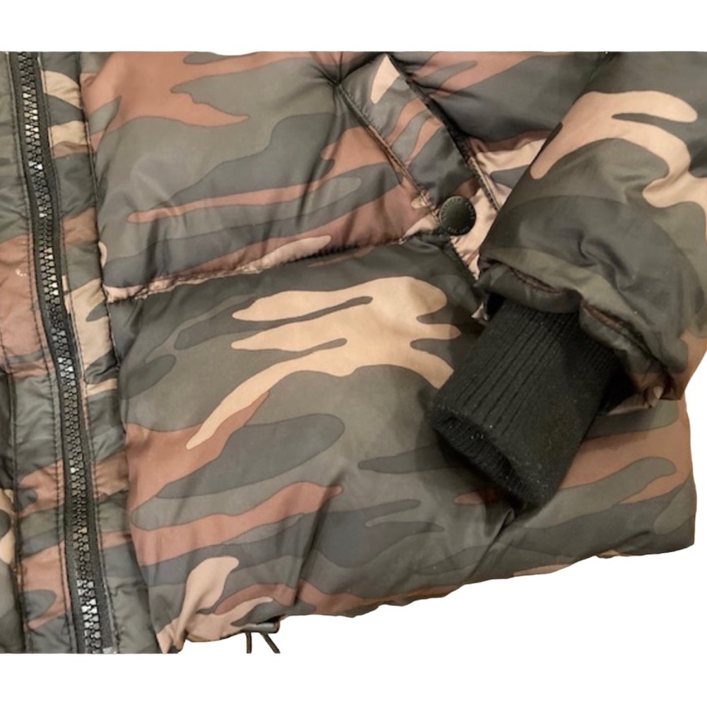American Eagle Camo puffed Jacket Size Small - Picture 4 of 5